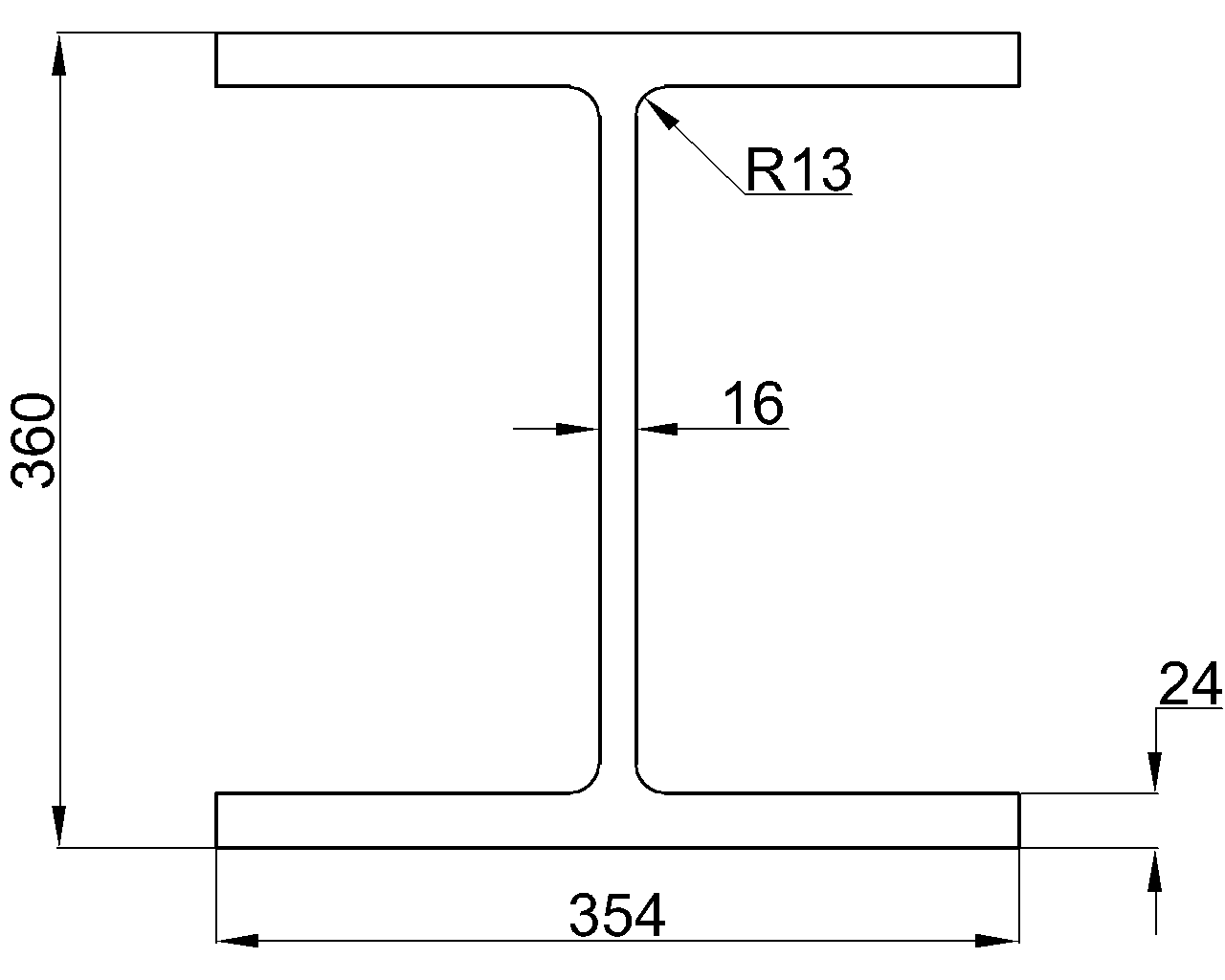 H-360x354x16x24