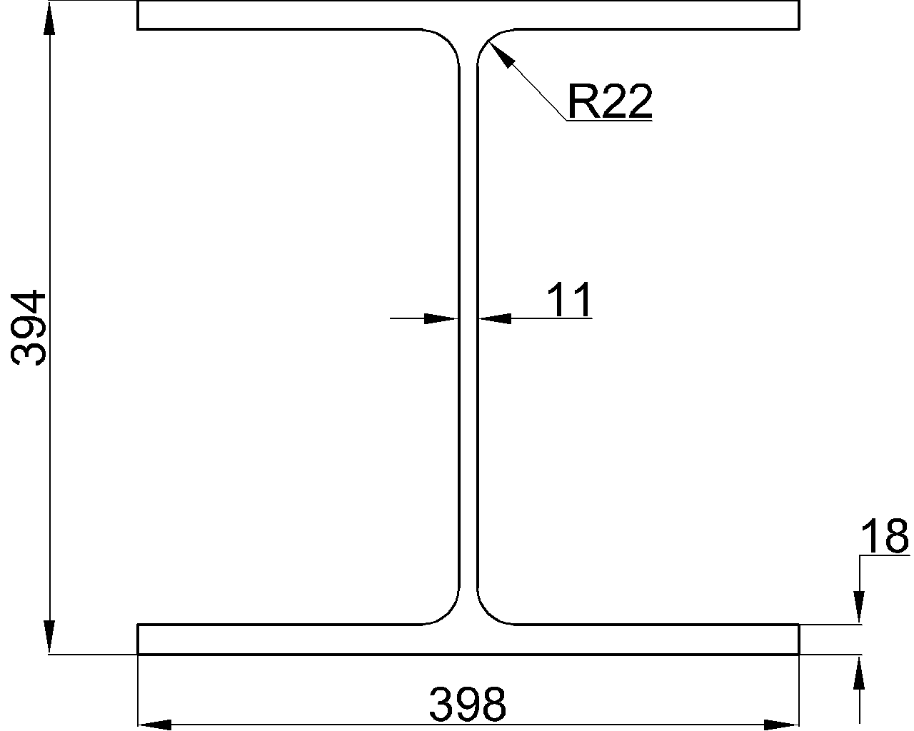 H-394x398x11x18