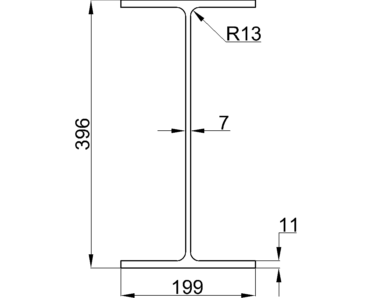 H-396x199x7x11