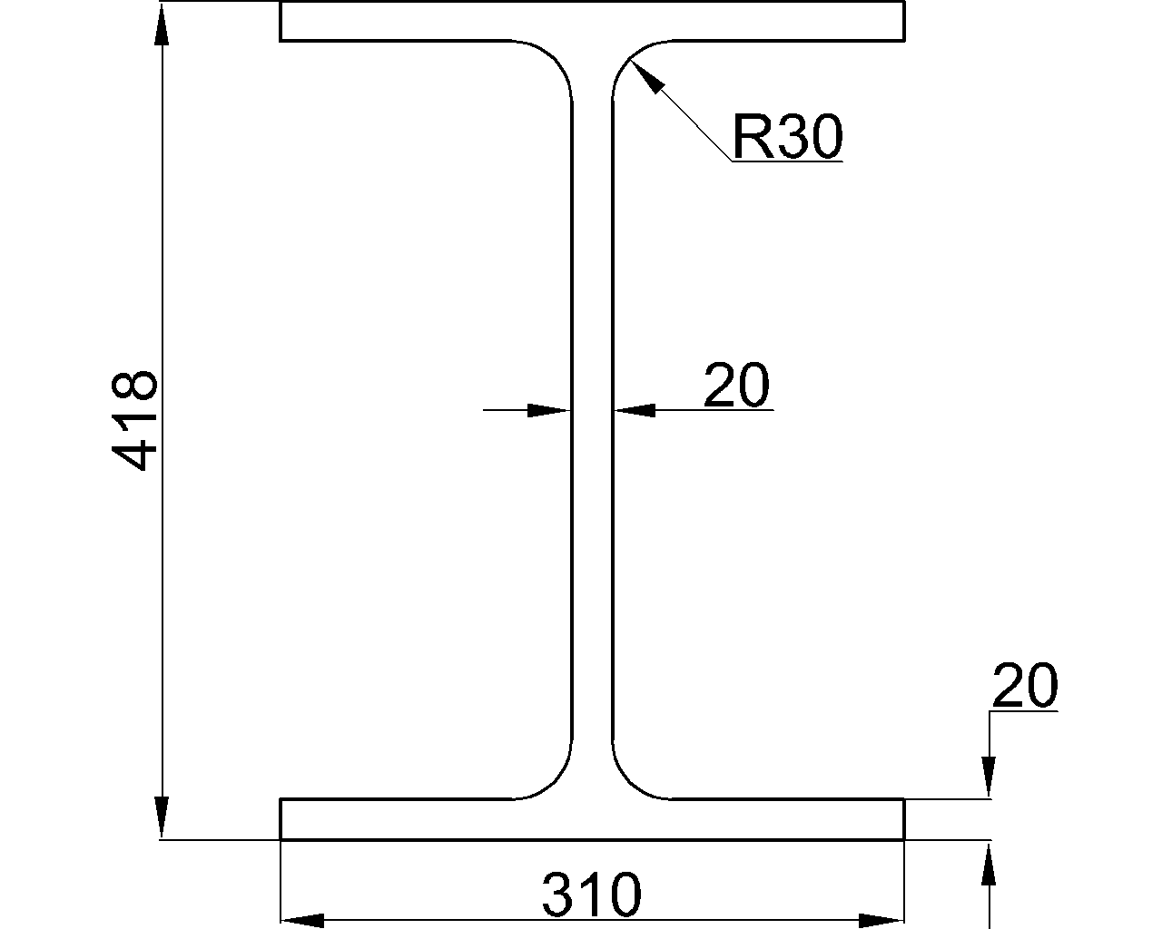H-418x310x20x20