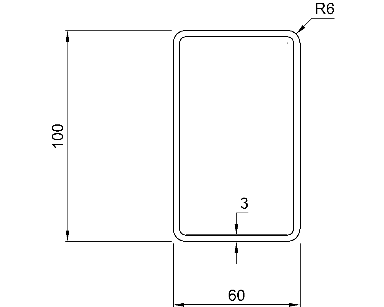 Hybox 355 RHS 100x60x3