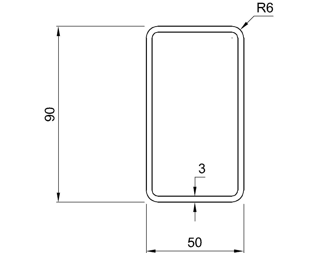 Hybox 355 RHS 90x50x3