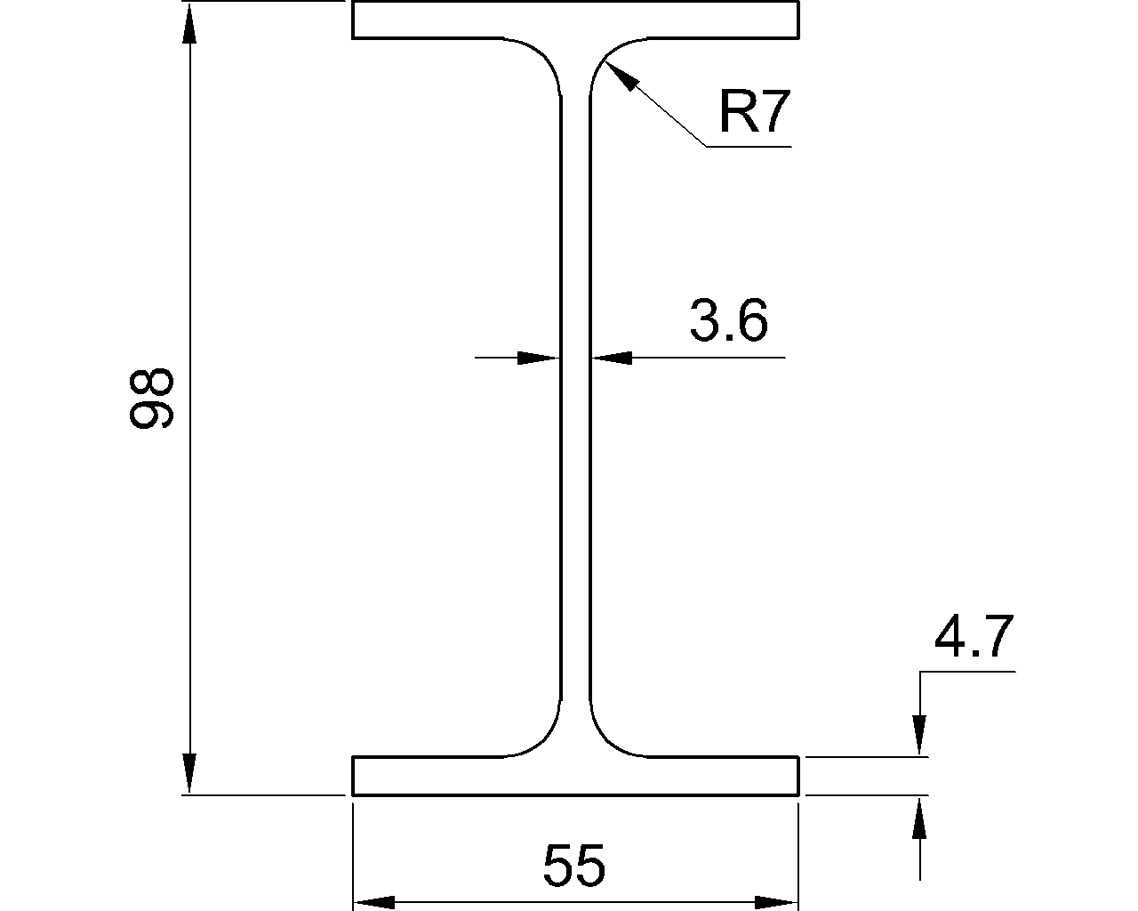 IPE A 100