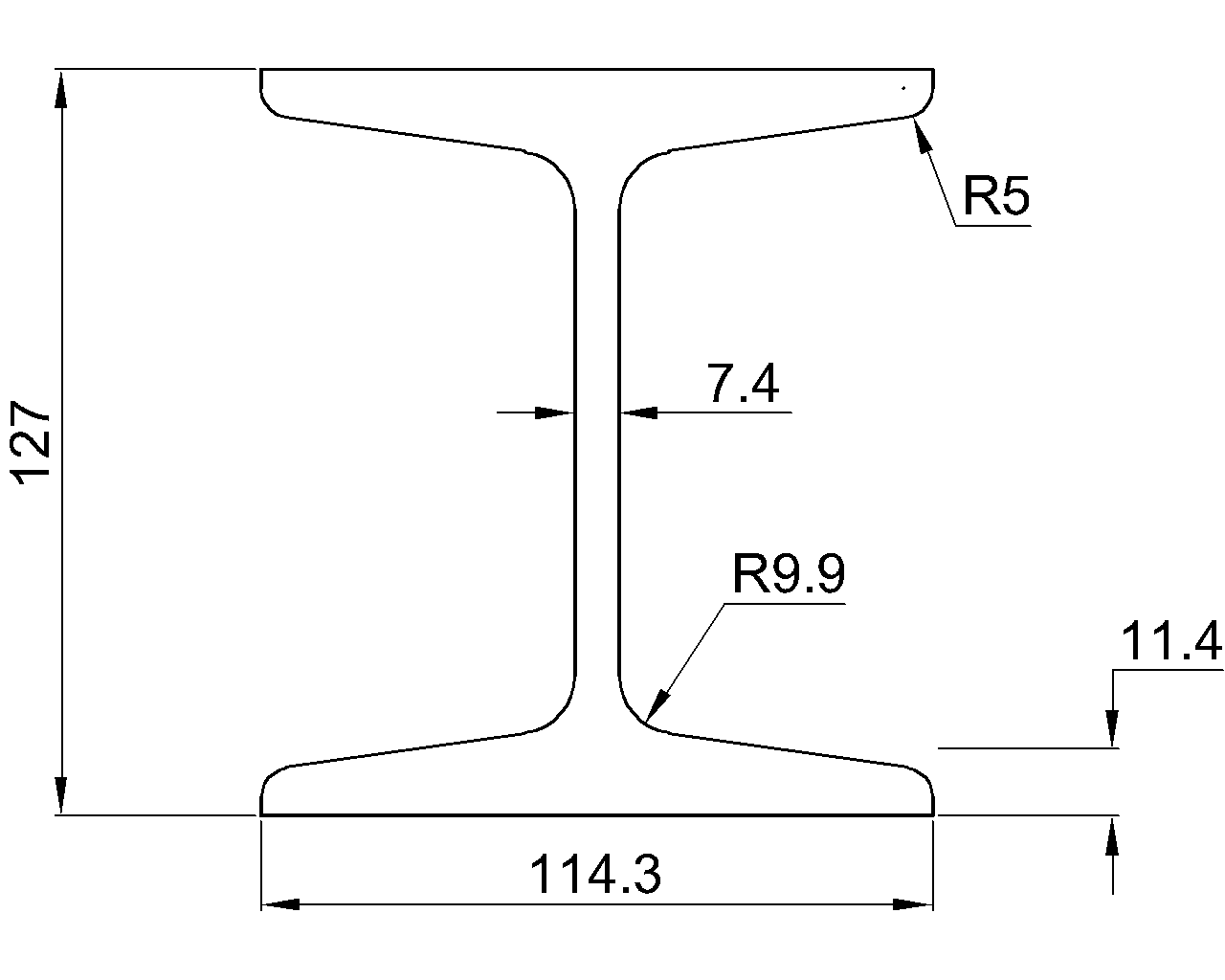 J 127x114x27