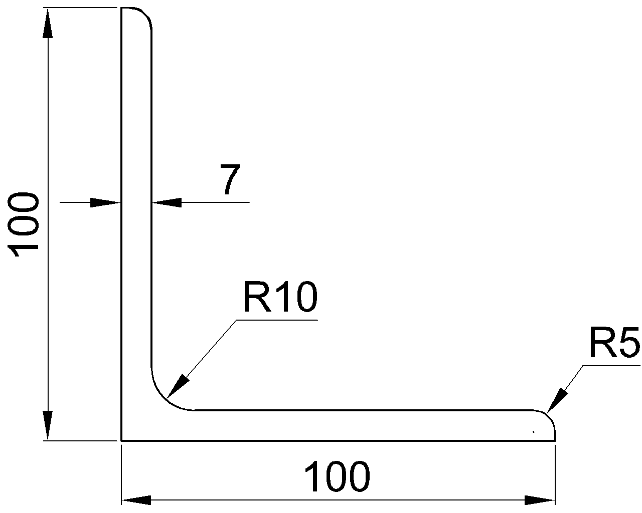 L-100x100x7