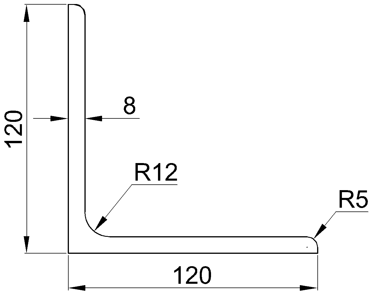 L-120x120x8
