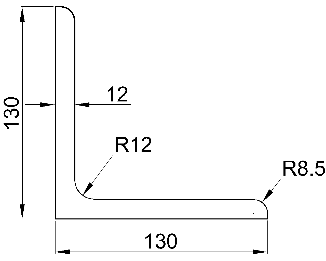 L-130x130x12
