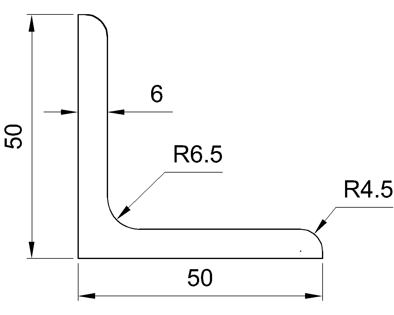 L-50x50x6