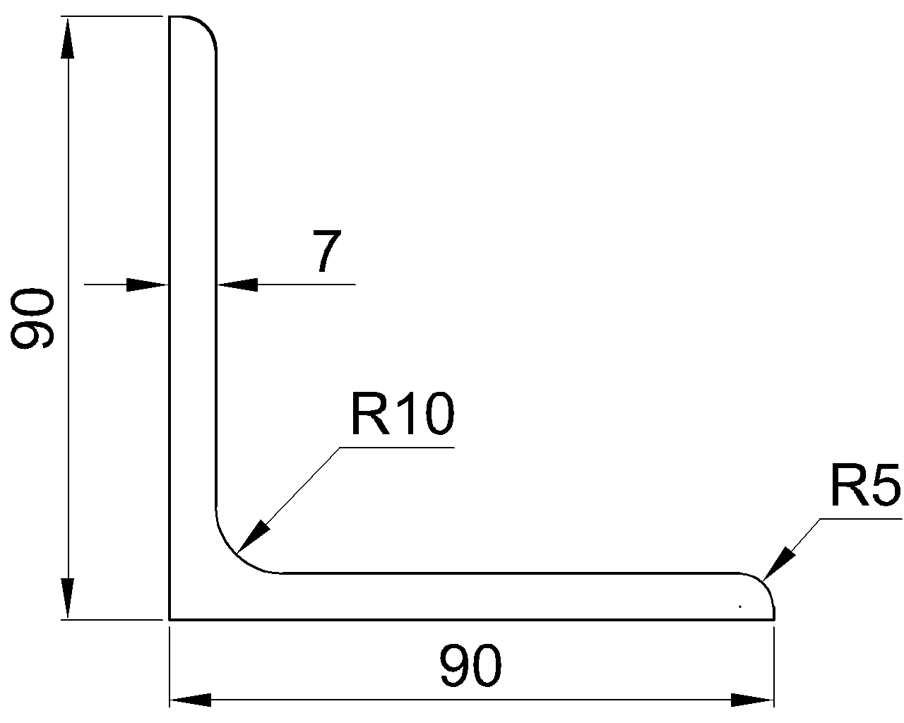 L-90x90x7