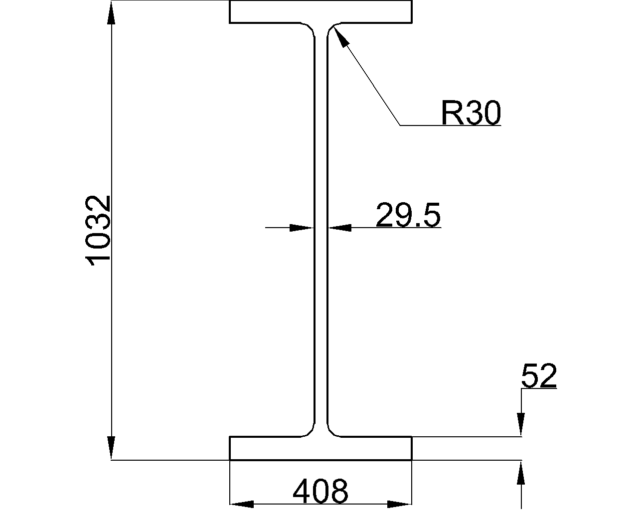 UB 1000x400x554
