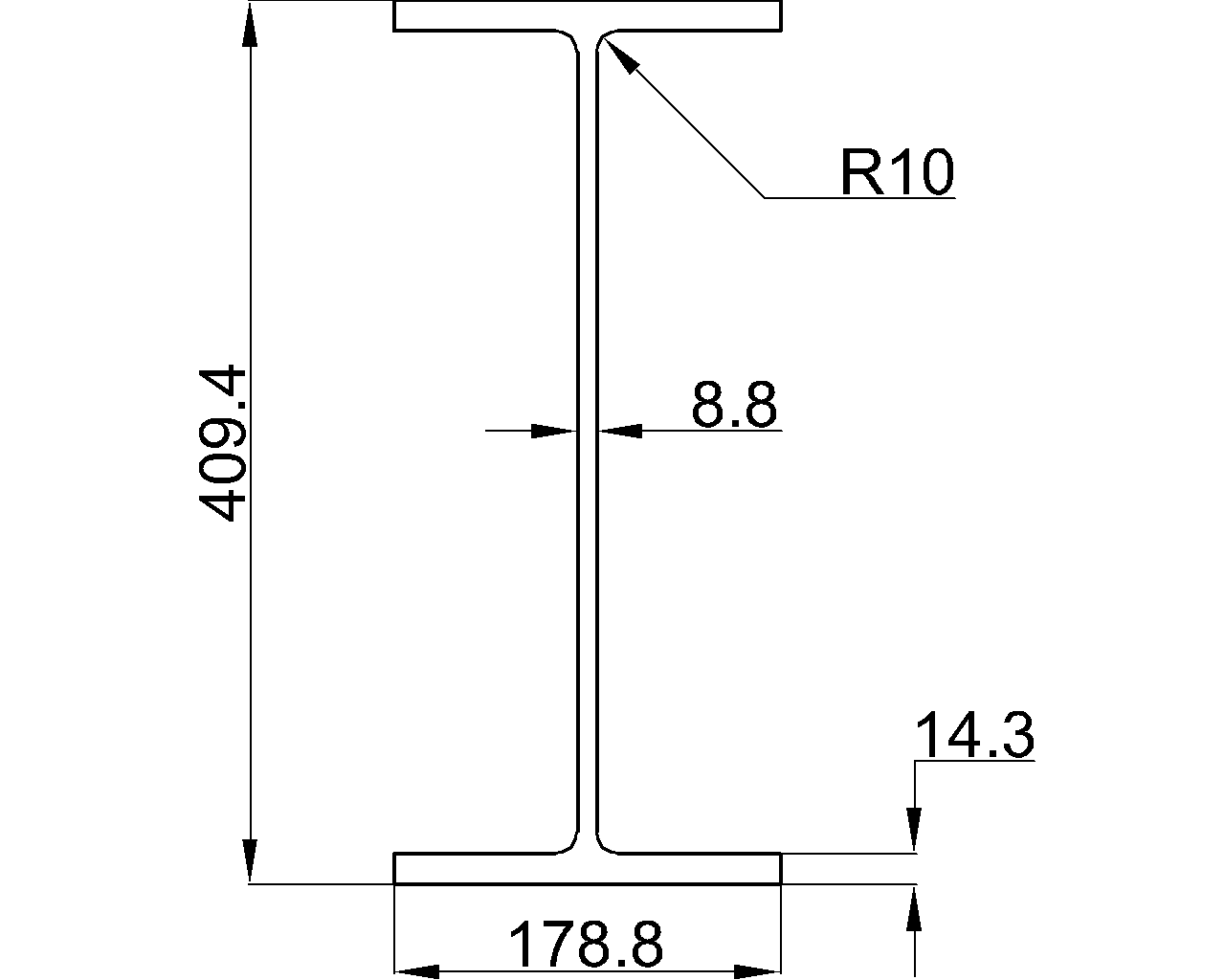 UB 406x178x67