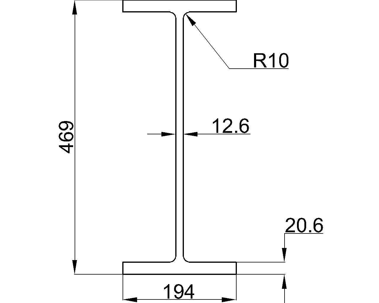UB 457x191x106