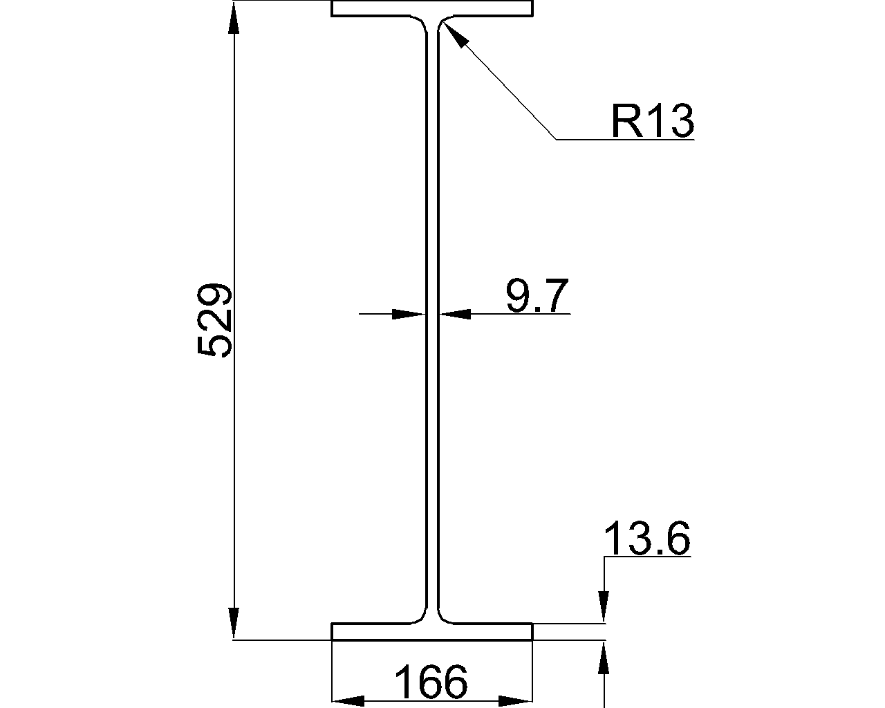 UB 533x165x74