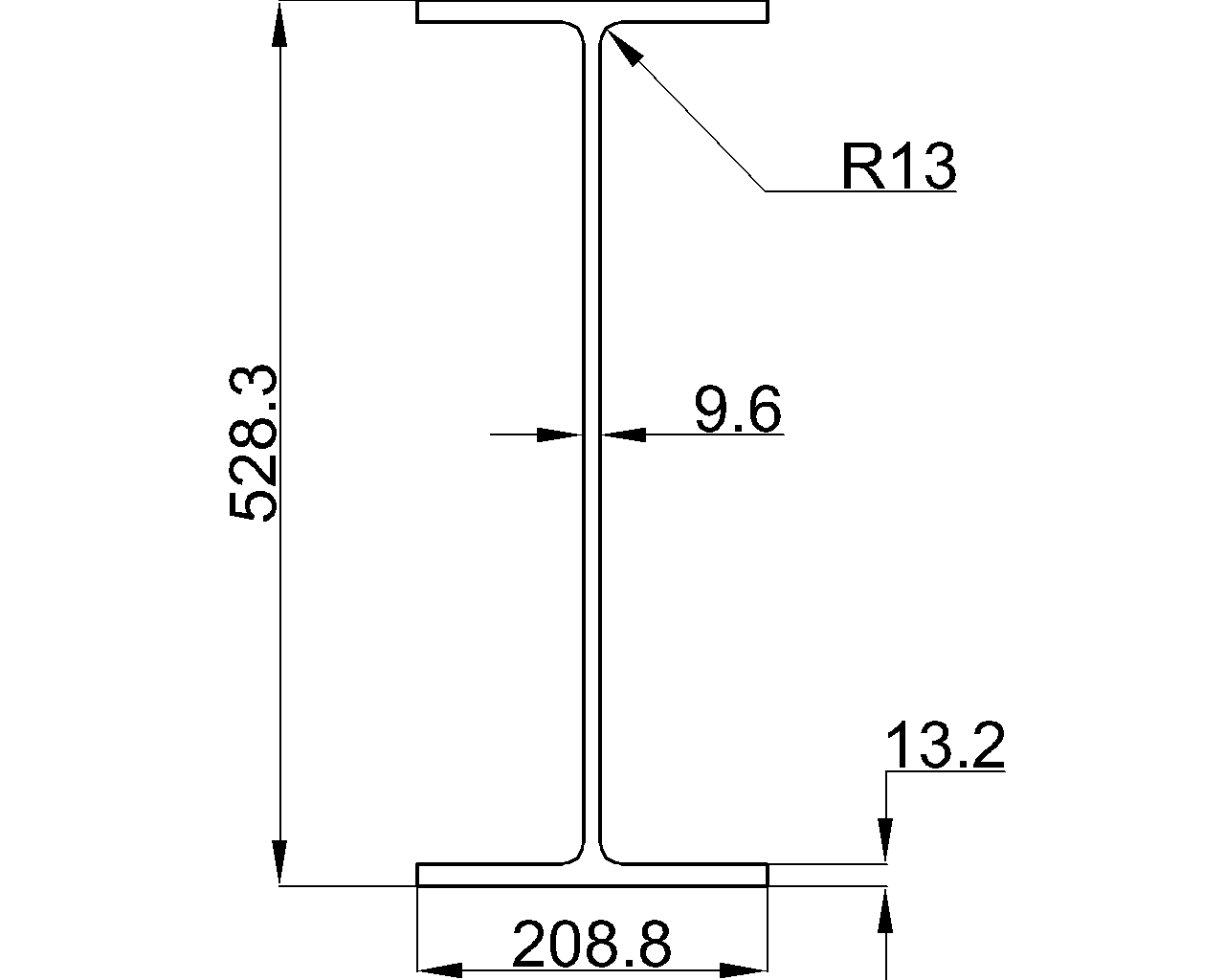 UB 533x210x82
