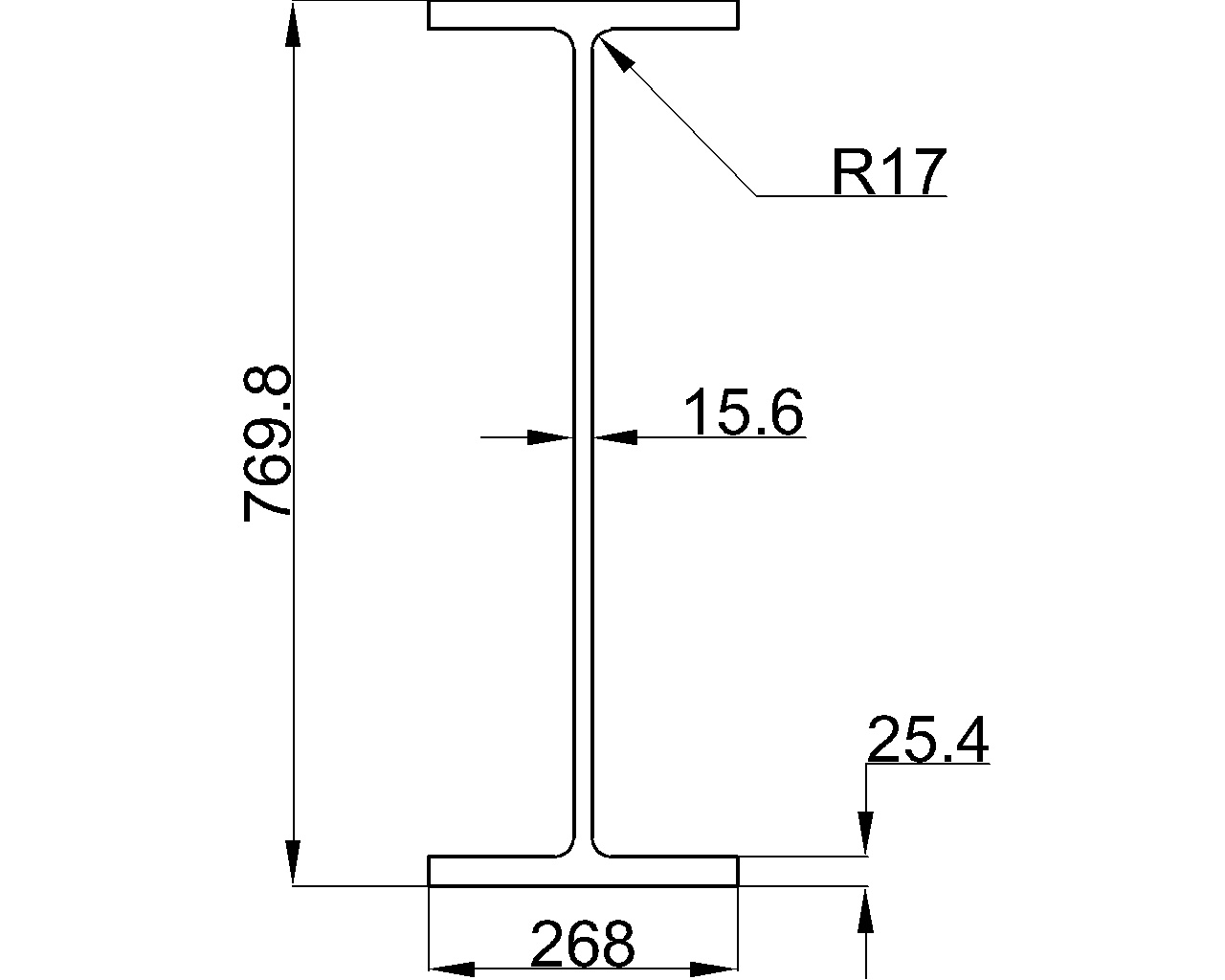 UB 762x267x197