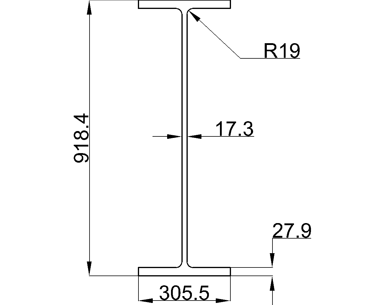 UB 914x305x253