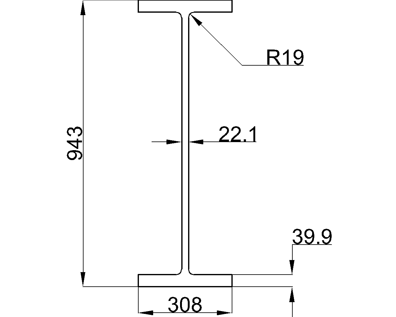UB 914x305x345