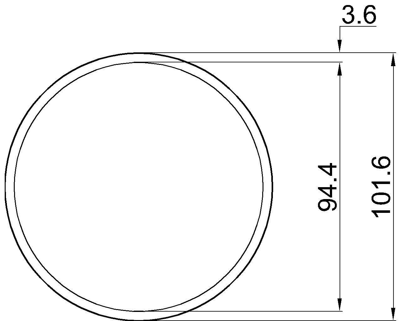 Celsius 355 CHS 101.6×3.6