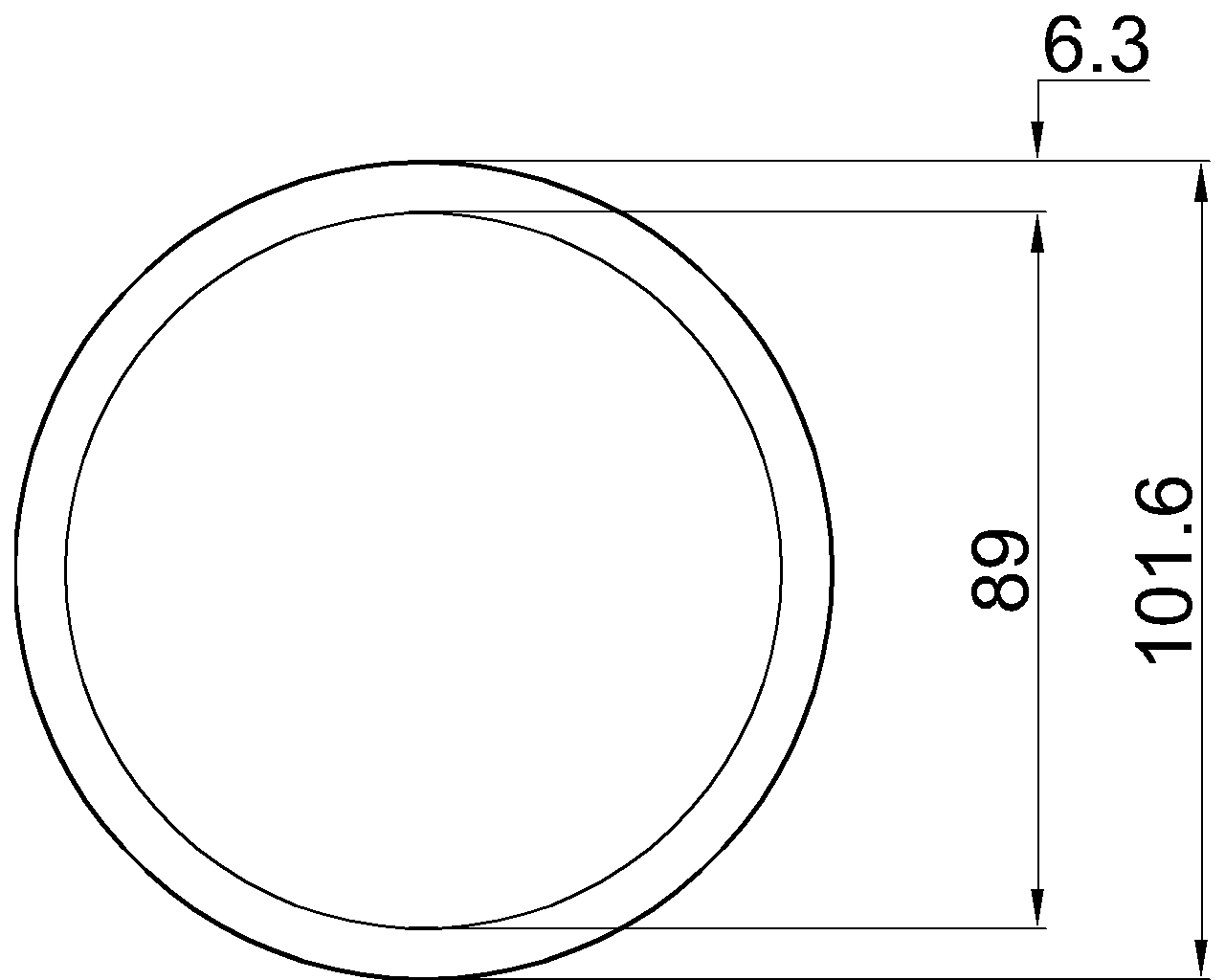 Celsius 355 CHS 101.6×6.3