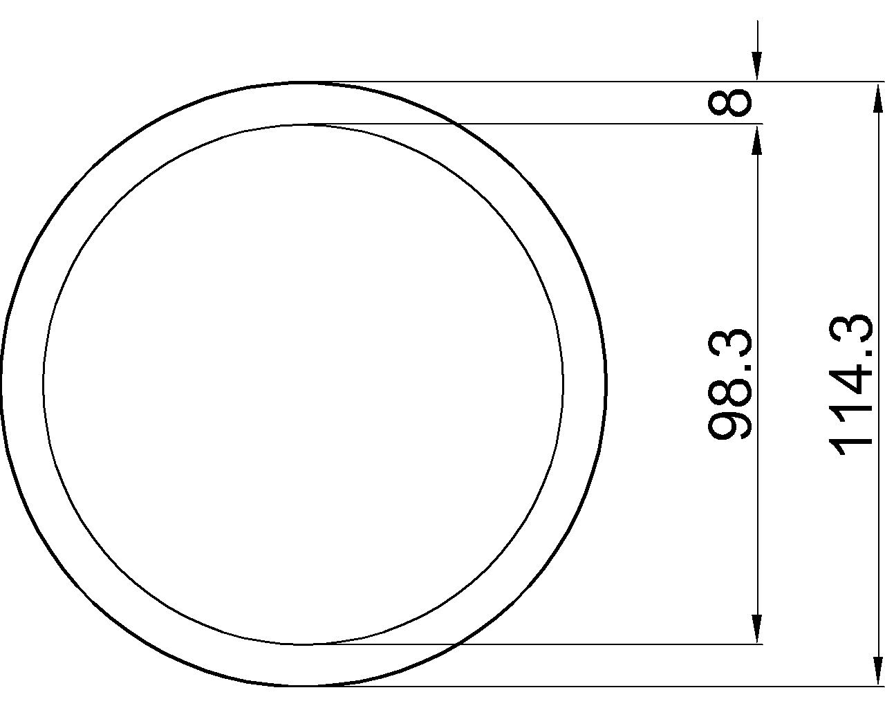 Celsius 355 CHS 114.3×8