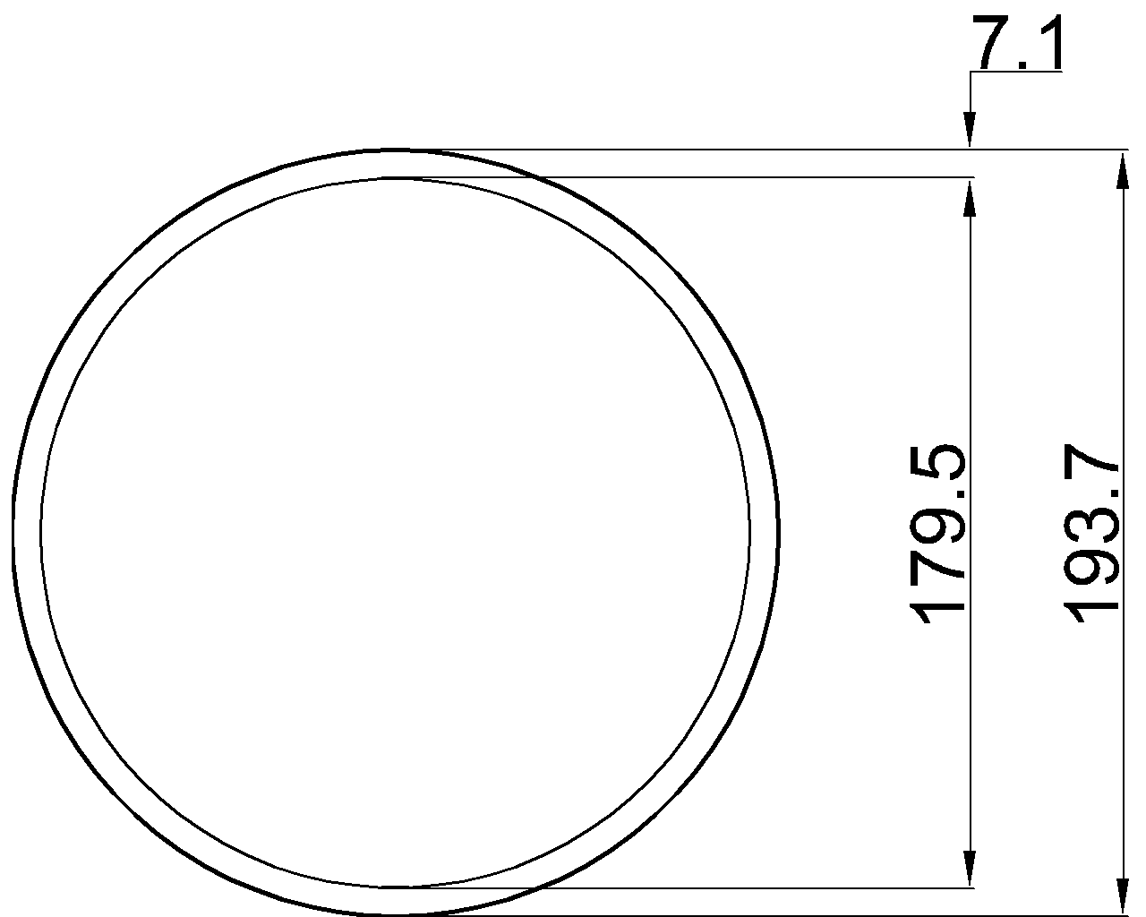 Celsius 355 CHS 193.7×7.1