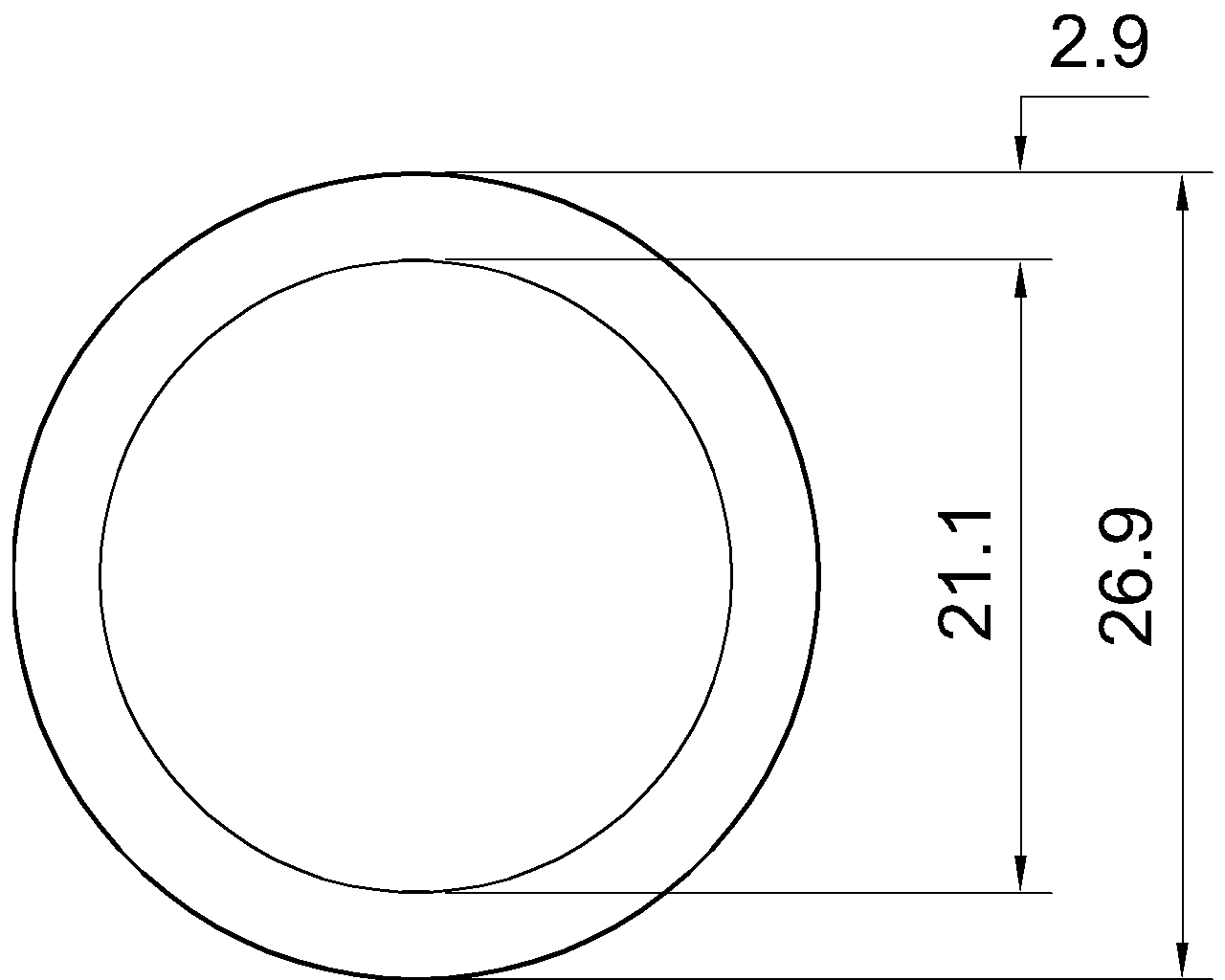 Celsius 355 CHS 26.9×2.9