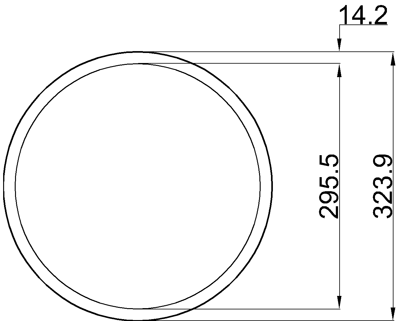 Celsius 355 CHS 323.9×14.2