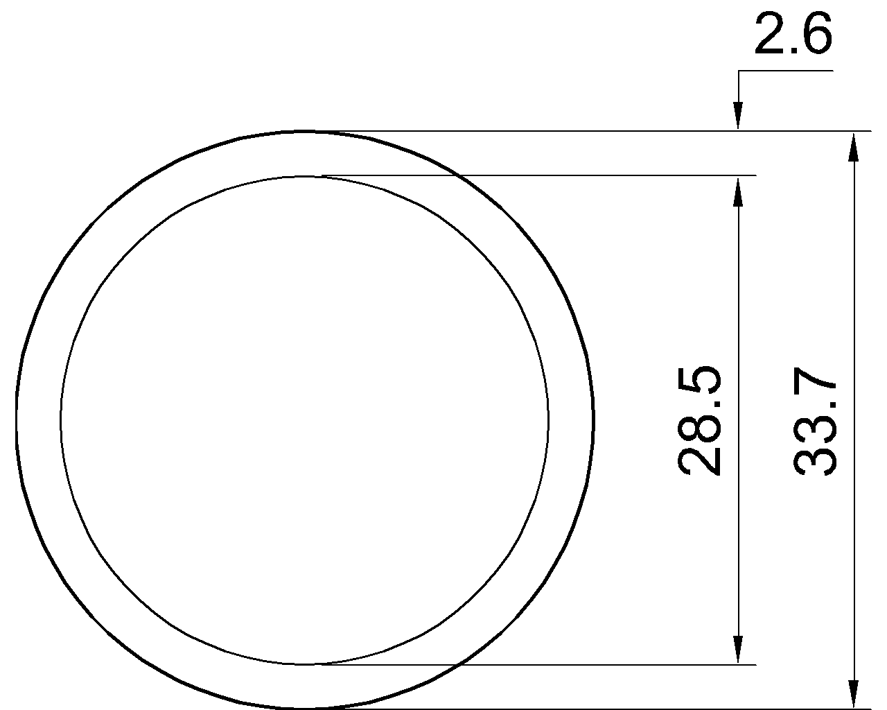 Celsius 355 CHS 33.7×2.6