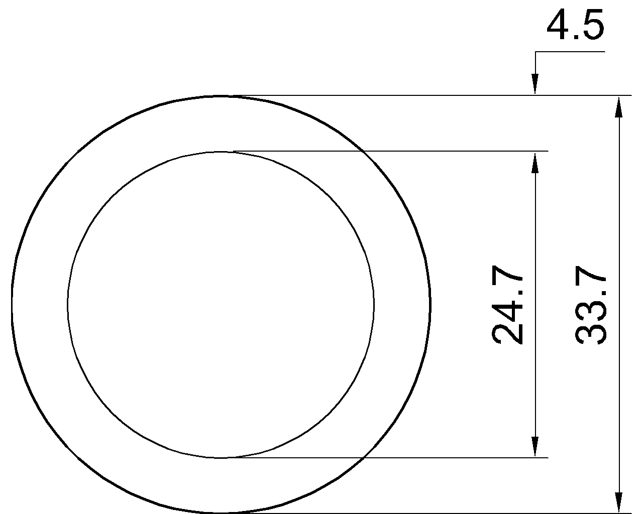 Celsius 355 CHS 33.7×4.5