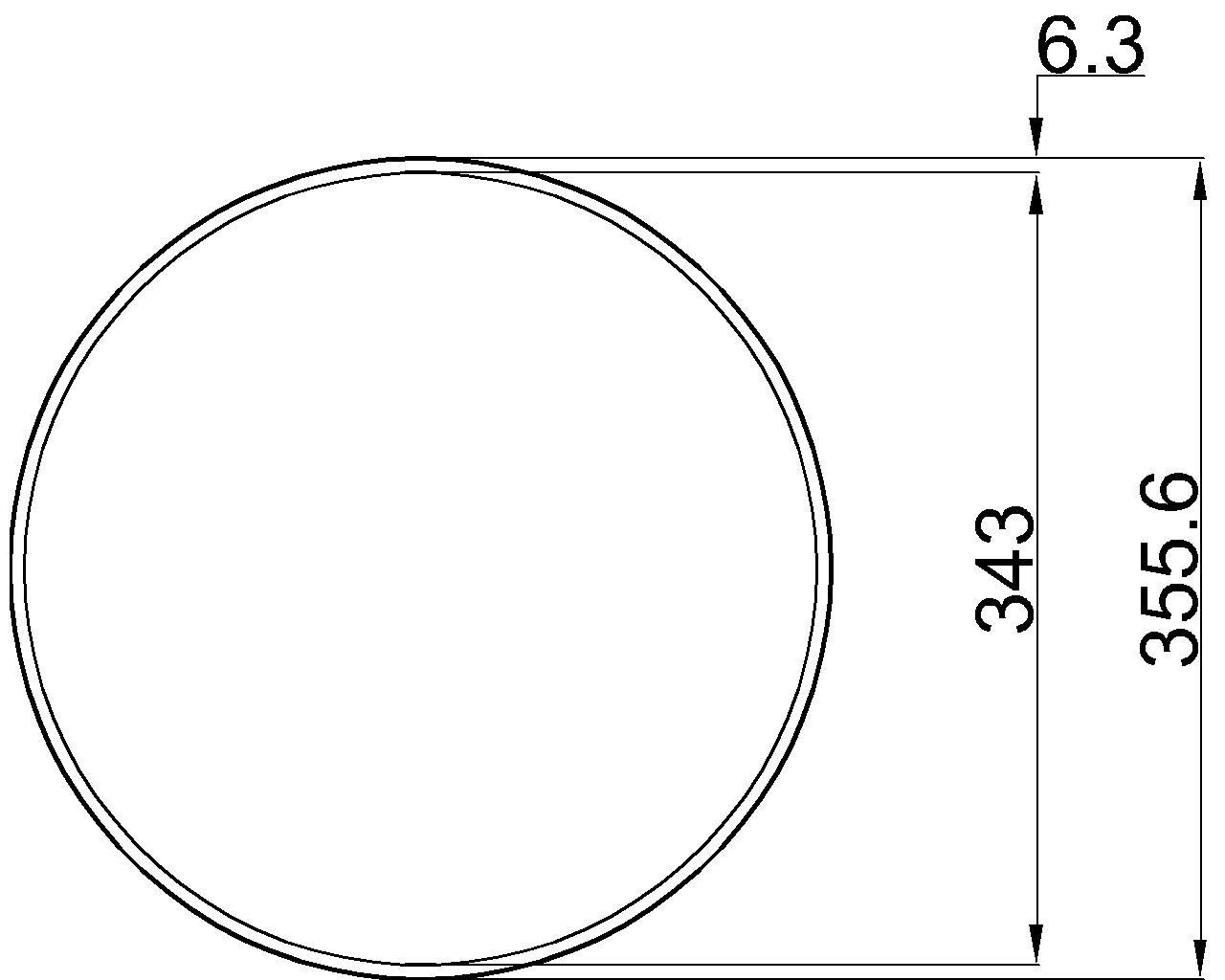 Celsius 355 CHS 355.6×6.3