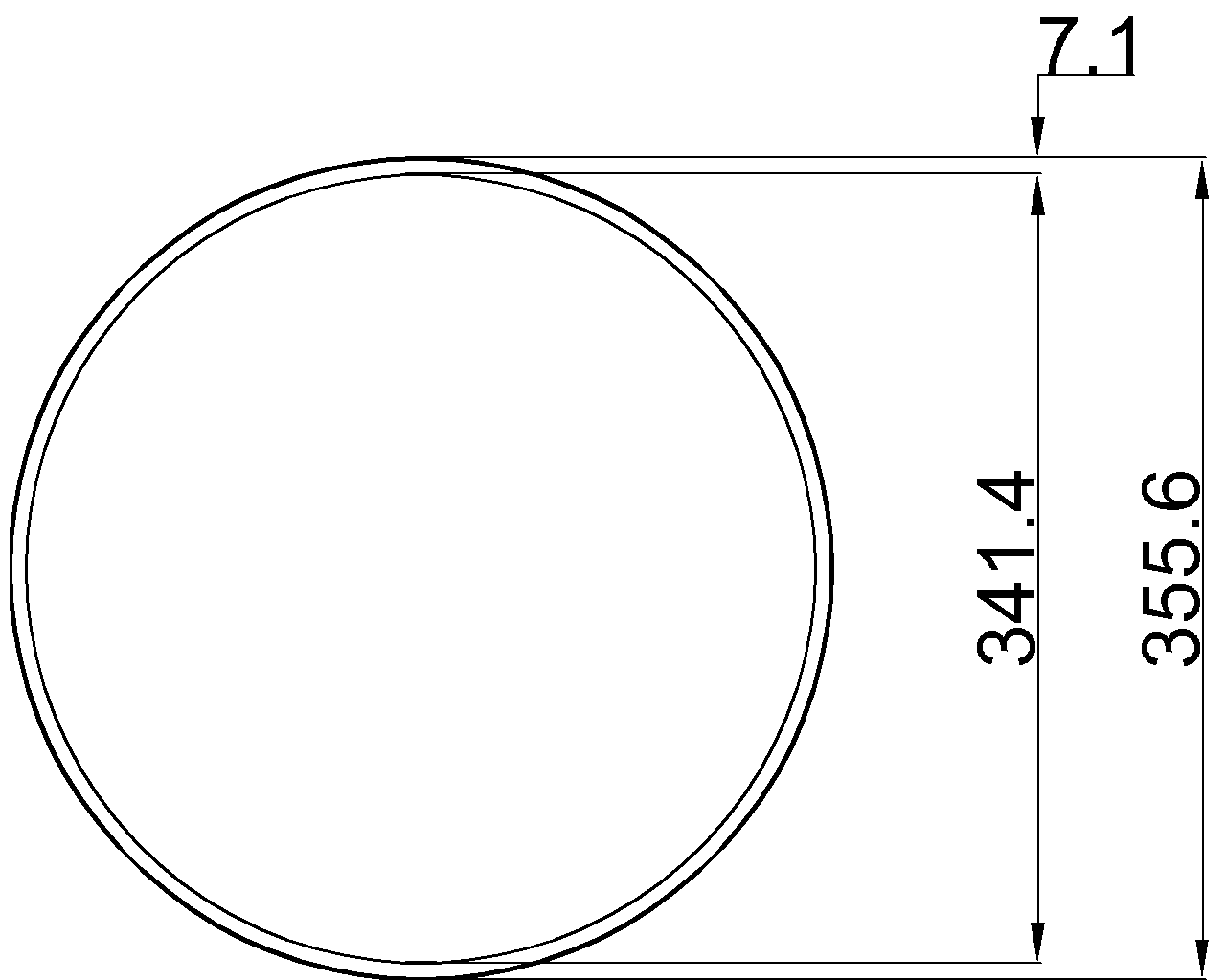 Celsius 355 CHS 355.6×7.1
