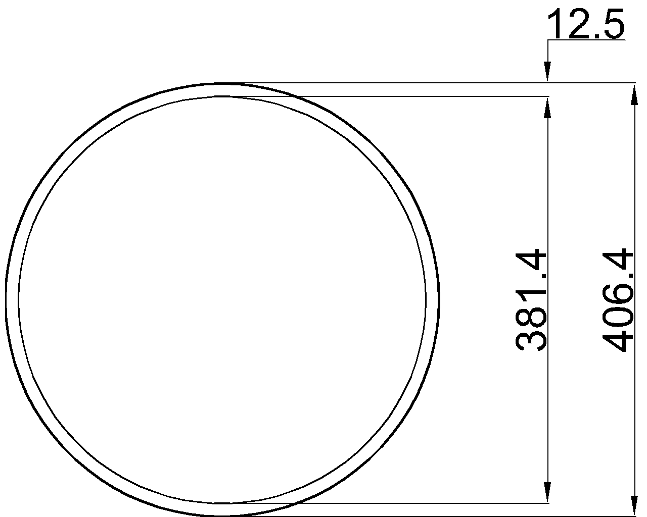 Celsius 355 CHS 406.4×12.5