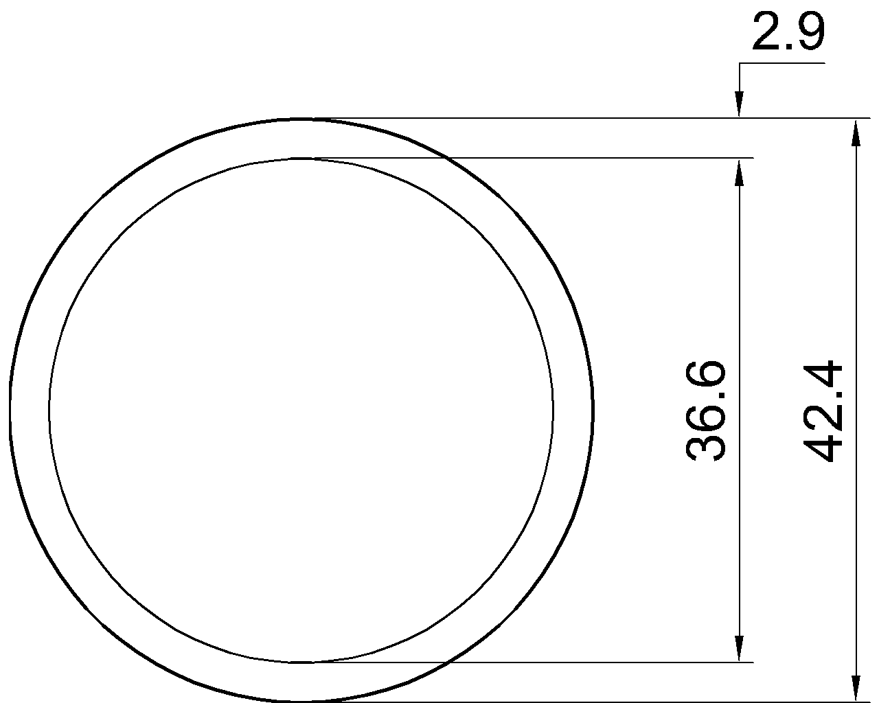Celsius 355 CHS 42.4×2.9