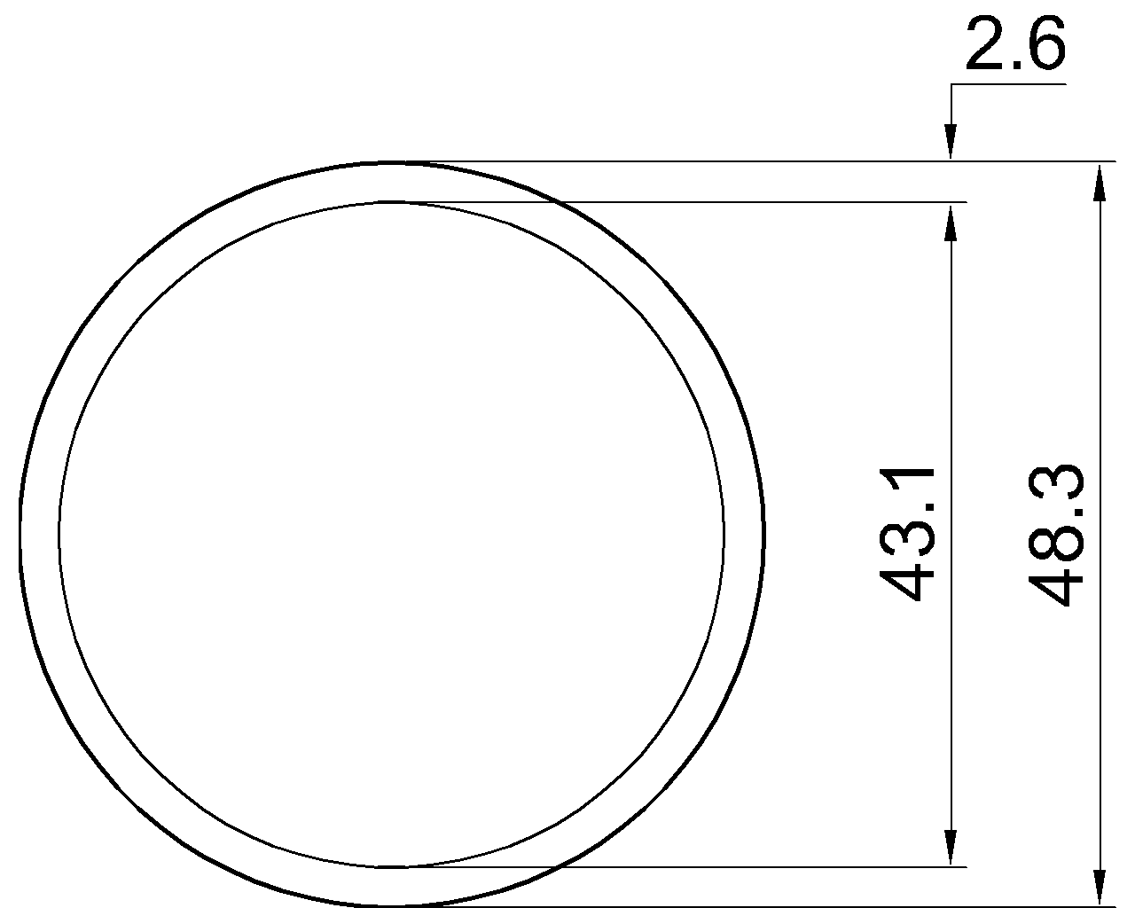 Celsius 355 CHS 48.3×2.6