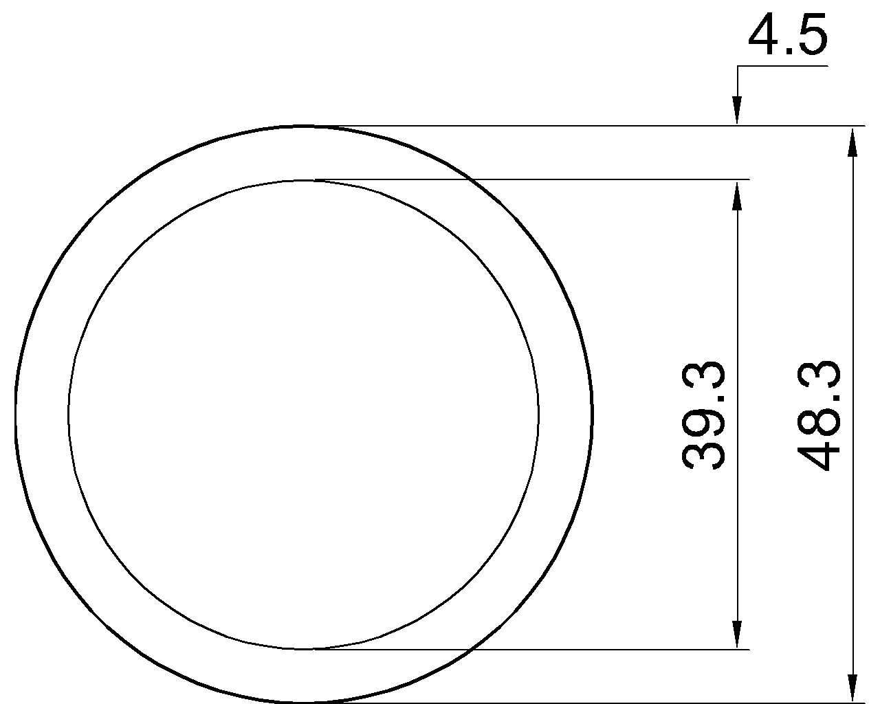 Celsius 355 CHS 48.3×4.5