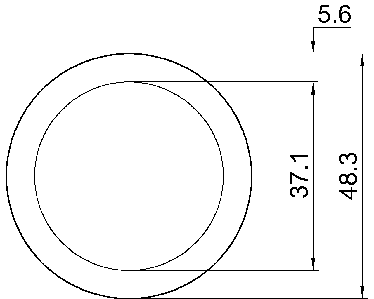 Celsius 355 CHS 48.3×5.6