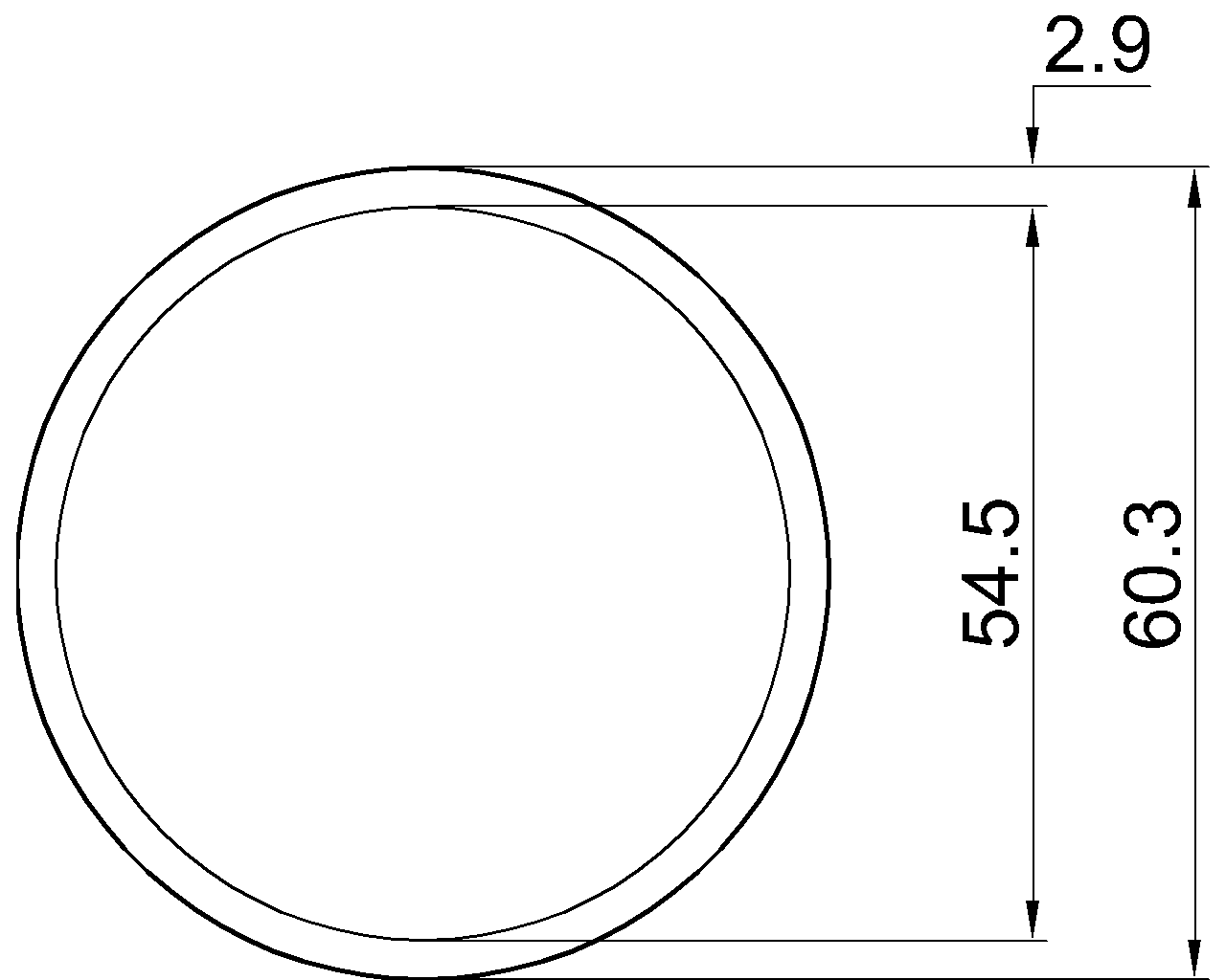 Celsius 355 CHS 60.3×2.9