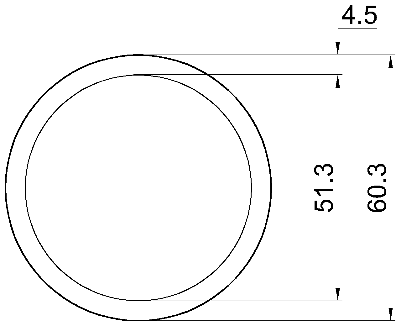 Celsius 355 CHS 60.3×4.5