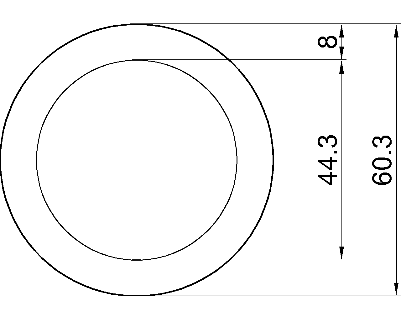 Celsius 355 CHS 60.3×8