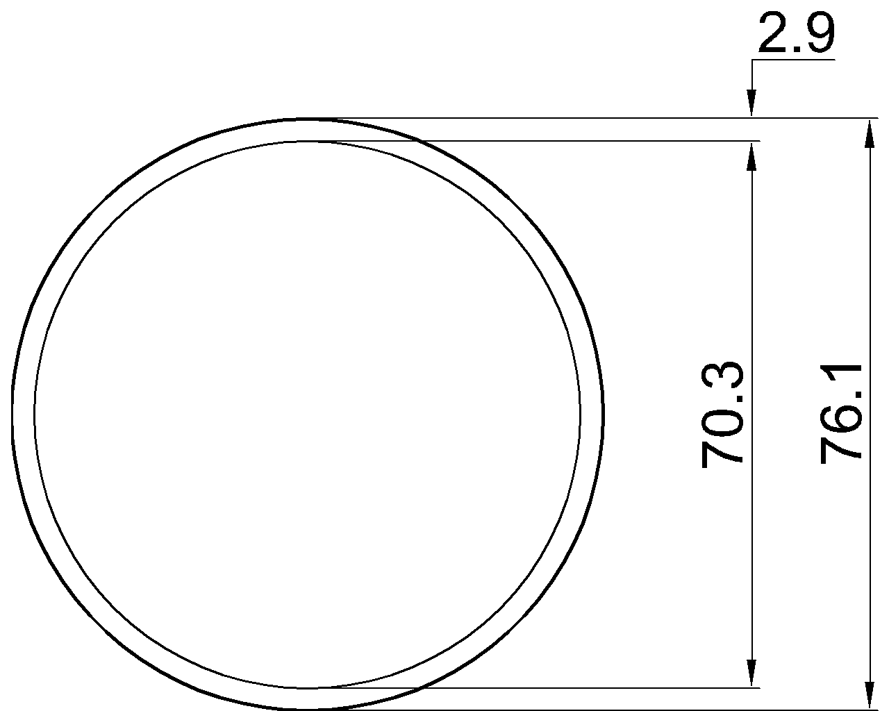 Celsius 355 CHS 76.1×2.9