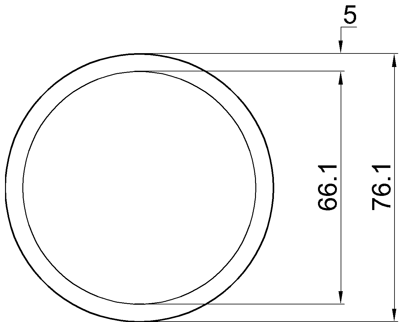 Celsius 355 CHS 76.1×5