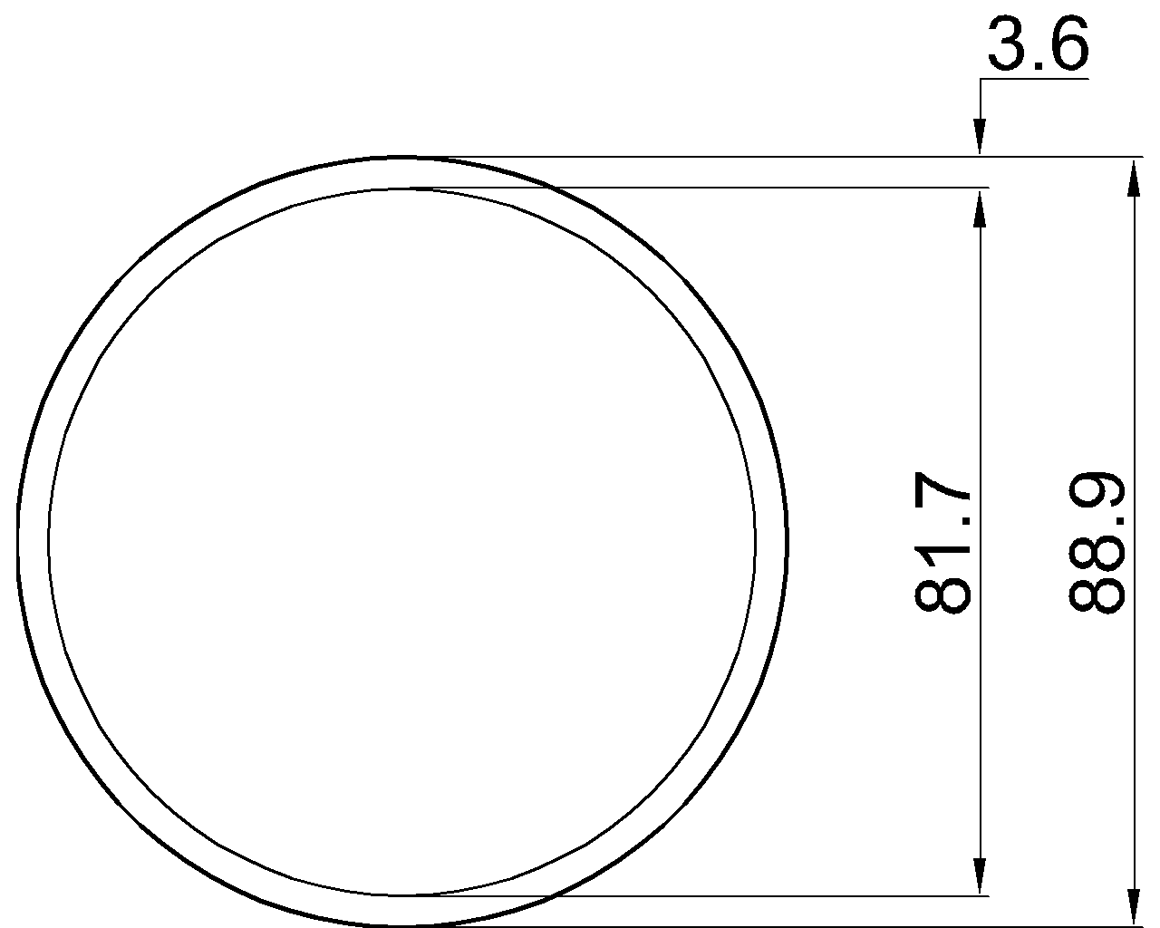 Celsius 355 CHS 88.9×3.6
