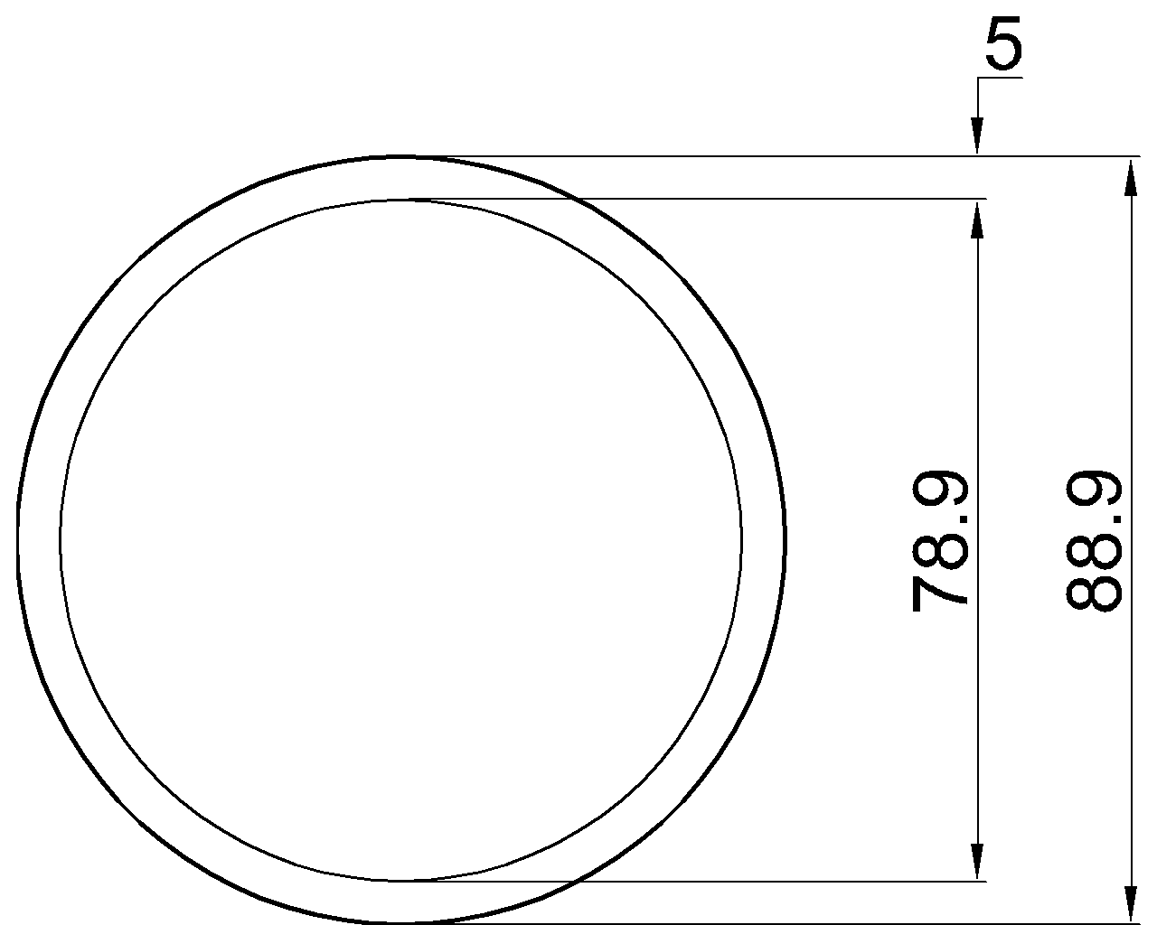 Celsius 355 CHS 88.9×5