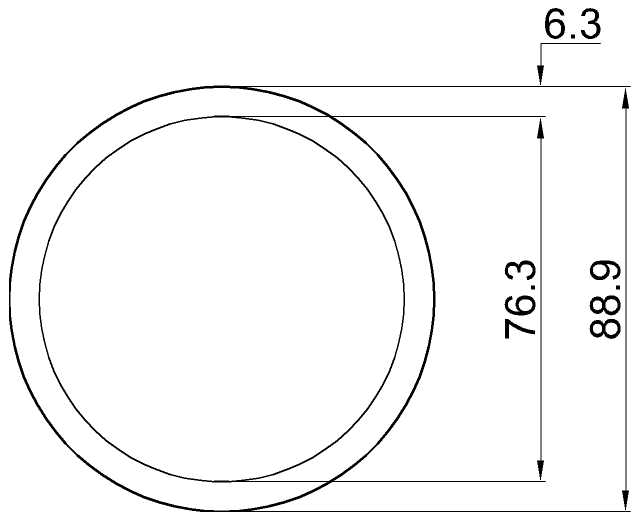 Celsius 355 CHS 88.9×6.3
