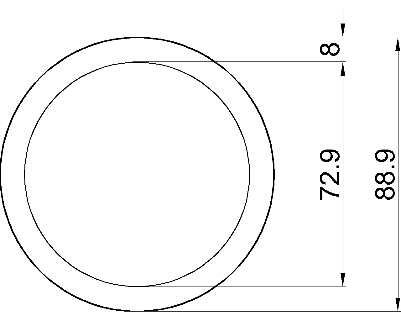 Celsius 355 CHS 88.9×8