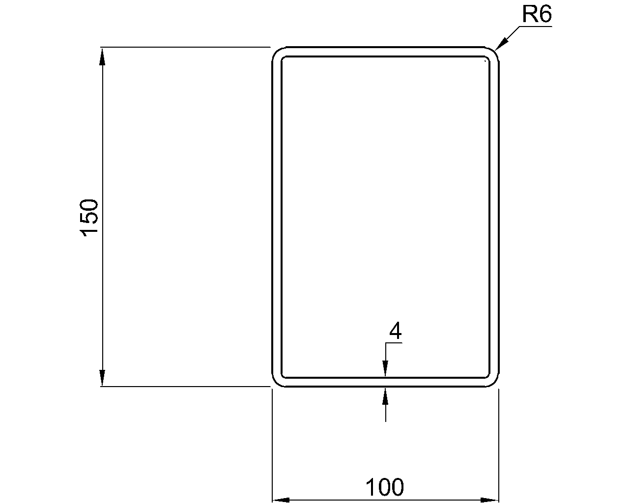 Celsius 355 RHS 150x100x4