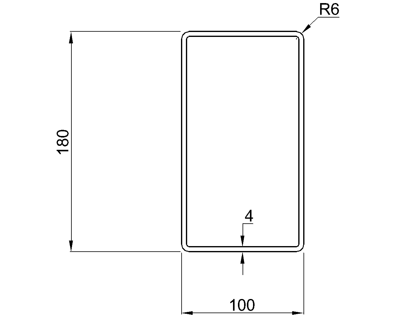 Celsius 355 RHS 180x100x4