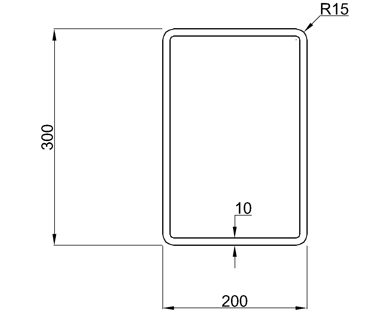 Celsius 355 RHS 300x200x10