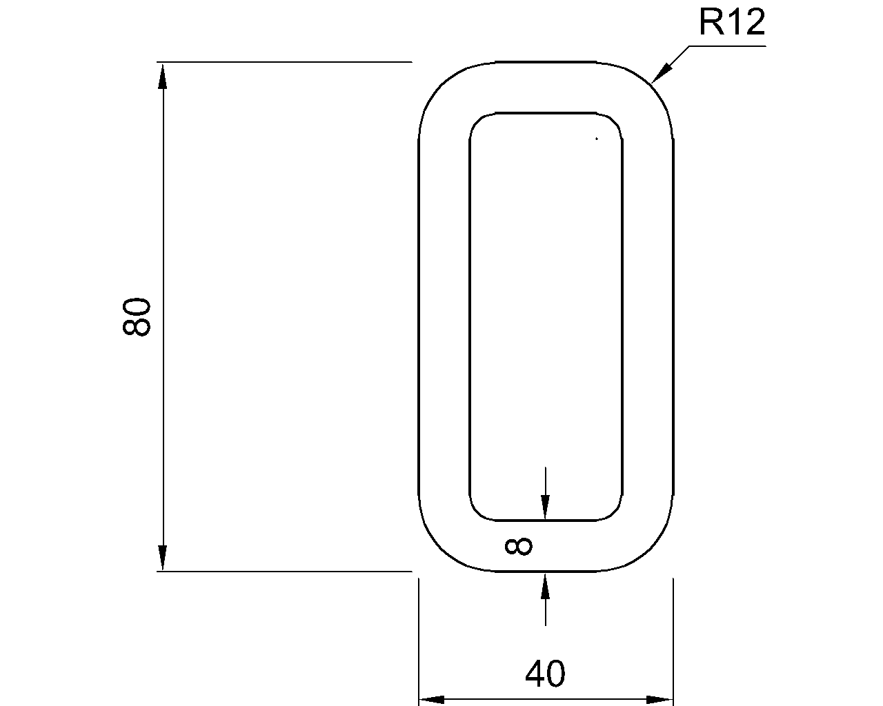 Celsius 355 RHS 80x40x8