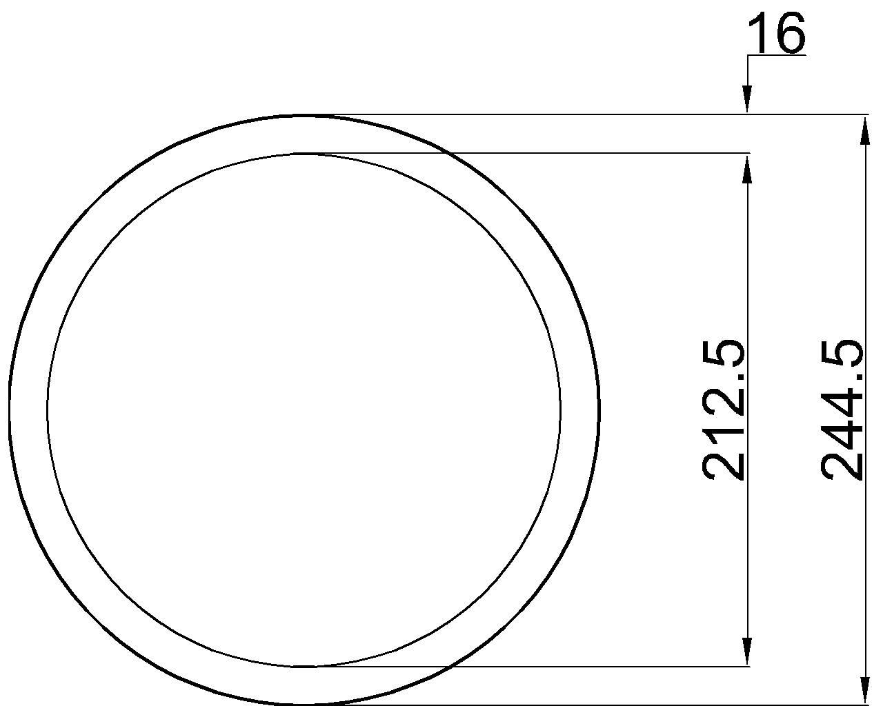 Hybox 355 CHS 244.5×16